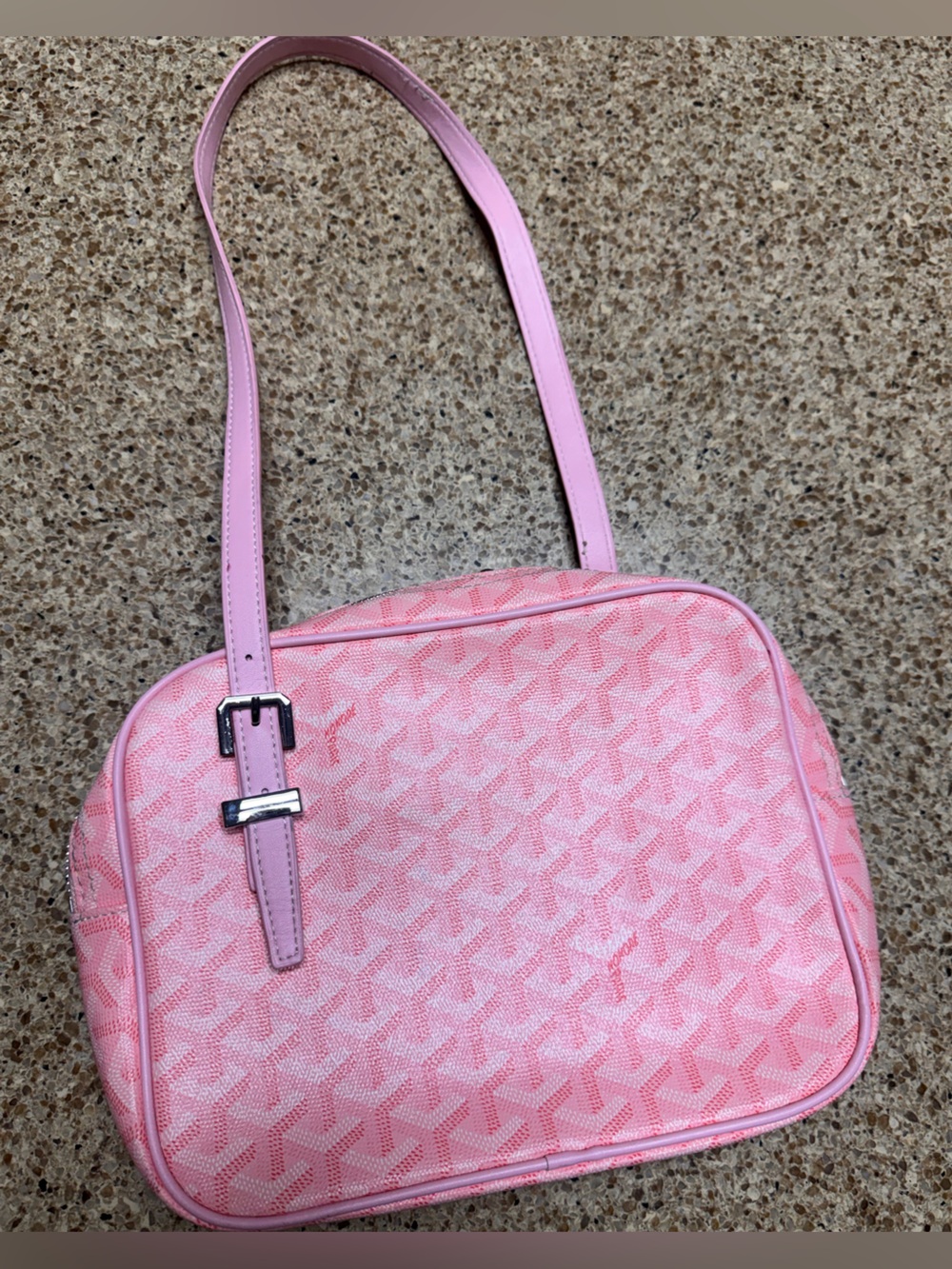 Pink Women’s Shoulder Bag - Designer Style - Picture 3 of 16